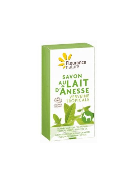 Jabon Leche de Burra con Verbena exotica Fleurance Nature