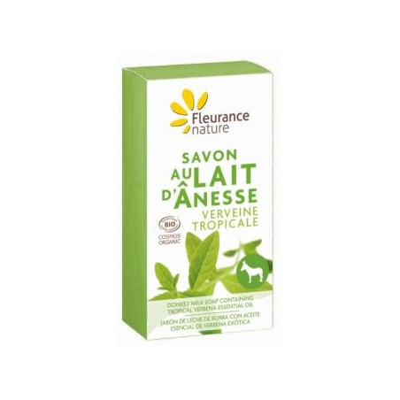Jabon Leche de Burra con Verbena exotica Fleurance Nature