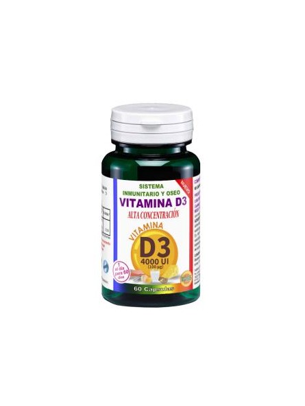 Vitamina D3 4000 ui alta concentracion Robis