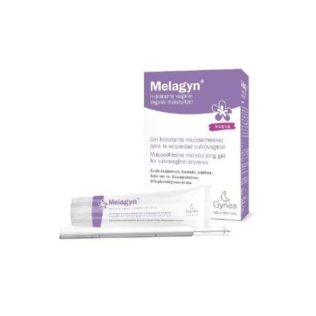 Melagyn hidratante vaginal tubo con aplicadores de Gynea