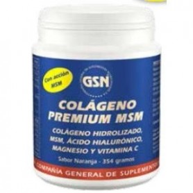 Colageno Premium MSM sabor naranja GSN