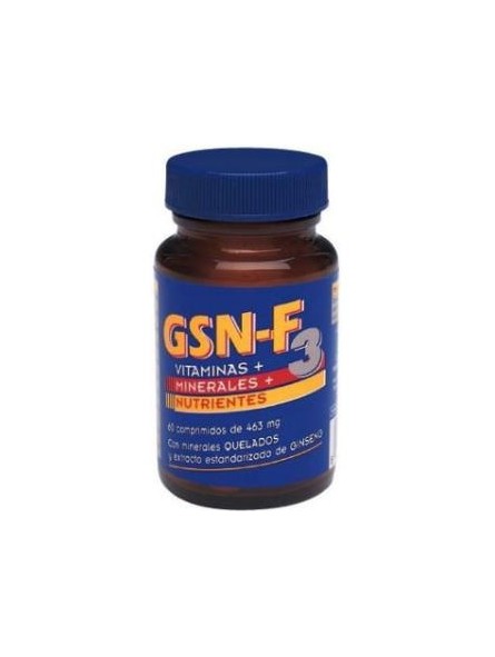 GSN F3 Vitaminas y Minerales Nutrientes