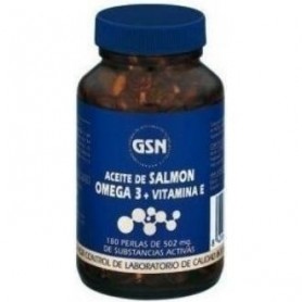 Aceite de Salmon Omega 3 y Vitamina E GSN