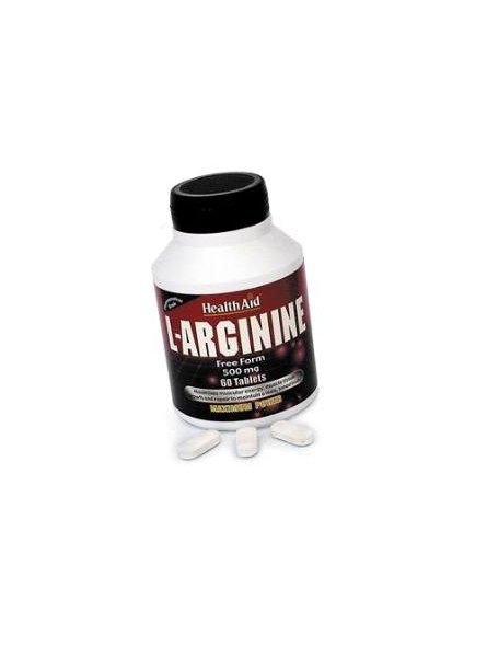 L-Arginina 500 mg Health Aid