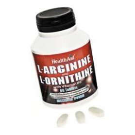 L-Arginina/L-Ornitina de Health Aid