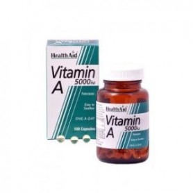 Vitamina A + D de Health Aid 5.000 UI