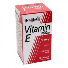 Vitamina E natural 400 UI Health Aid