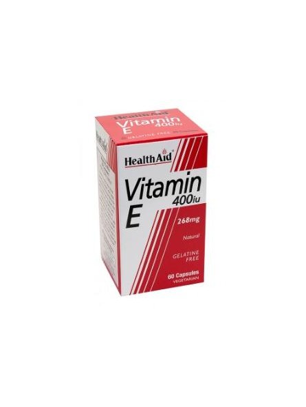 Vitamina E natural 400 UI de Health Aid