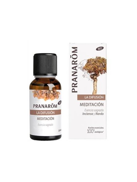 Meditacion aceite difusion Bio Pranarom