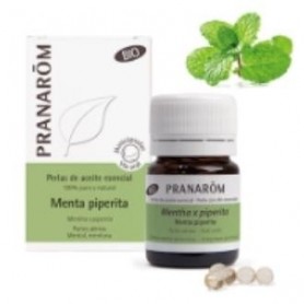 Aceite Esencial de Menta Piperita en perlas Pranarom