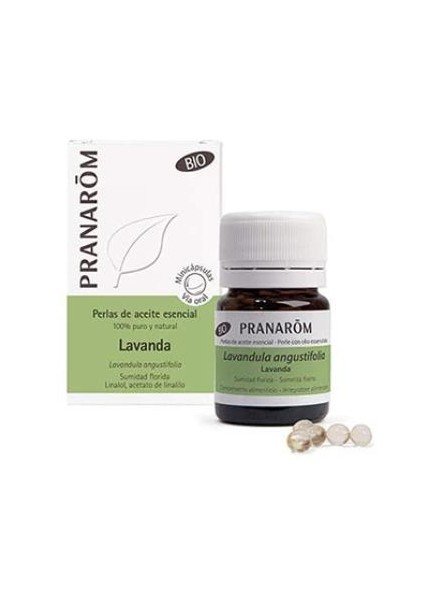 Aceite Esencial de Lavanda en perlas Pranarom