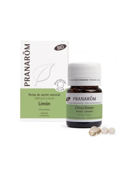 Limon perlas de aceite esencial Pranarom