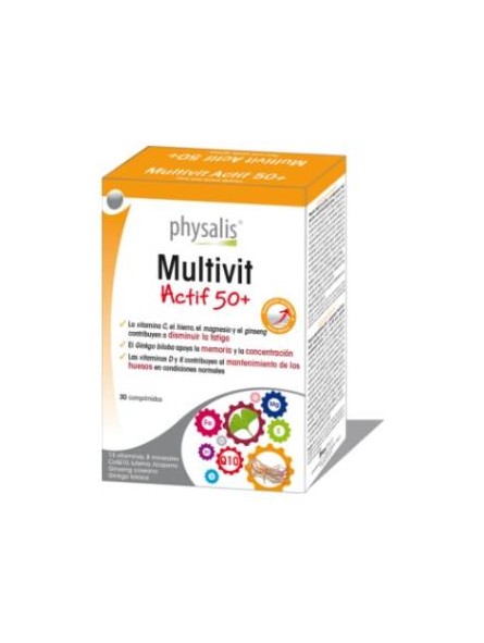 Multivit Actif 50+ Physalis