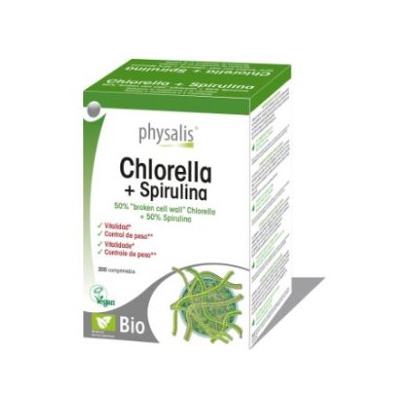 Chlorella y Spirulina Bio Physalis