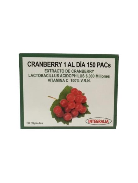 Cranberry 1 al dia 150 Pacs Integralia