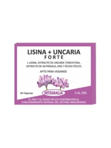 Lisina + Uncaria Forte Integralia