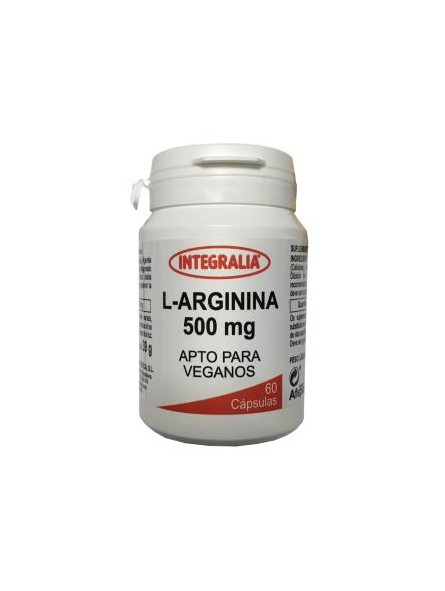 L-Arginina 500 mg. Integralia