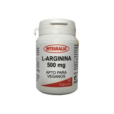 L-Arginina 500 mg. Integralia