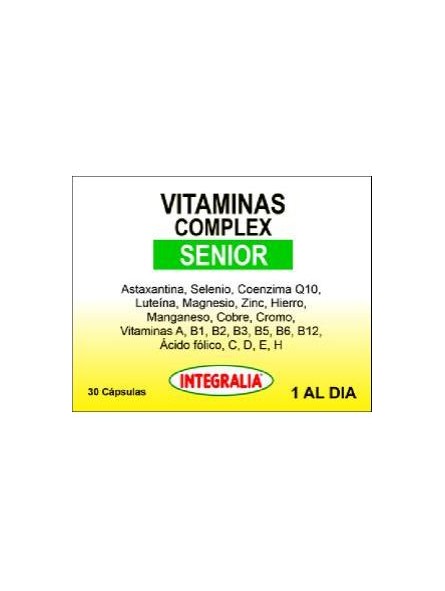 Vitaminas Complex Senior Integralia