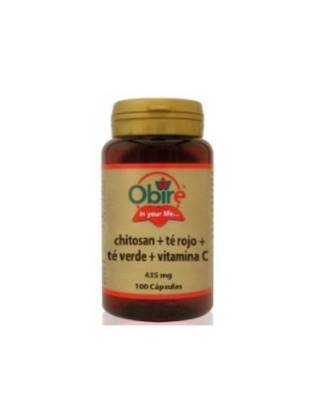 Chitosan, Te Rojo, Te Verde y Vitamina C Obire