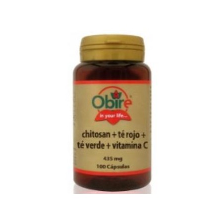 Chitosan, Te Rojo, Te Verde y Vitamina C Obire