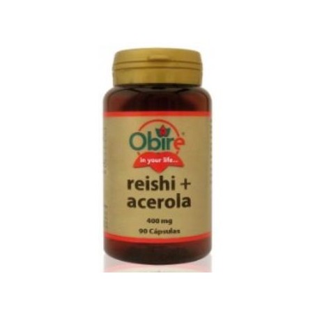 Reishi y Acerola 400 mg Obire