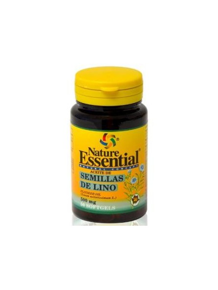 Aceite de Semillas de Lino 500 mg. Nature Essential