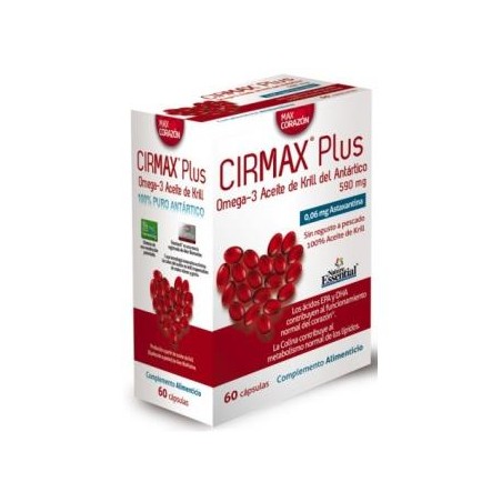 Cirmax (krill oil) 590mg. Nature Essential