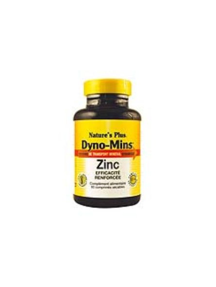 Dyno-Mins Zinc 15mg. Natures Plus