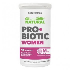Gi Natural probiotic women Natures Plus