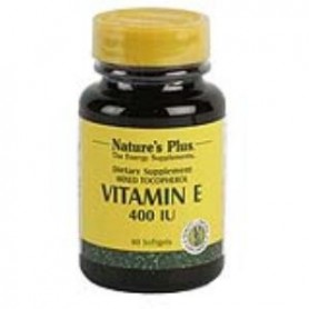 Vitamina E-400UI (mezcla tocoferoles) Natures Plus