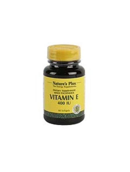 Vitamina E-400UI (mezcla tocoferoles) Natures Plus