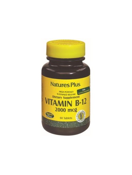 Vitamina B12 2000 mcg Natures Plus