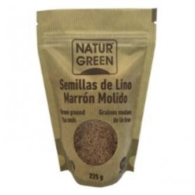 Graines de Lin Brun Moulues Bio Naturgreen