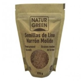 Semillas Lino Marron molido Bio Naturgreen