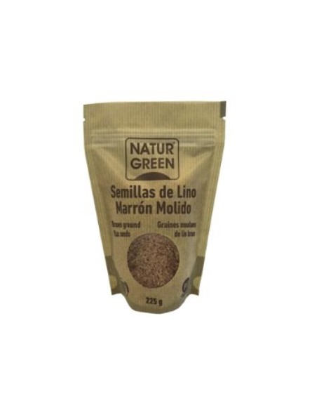 Graines de Lin Brun Moulues Bio Naturgreen