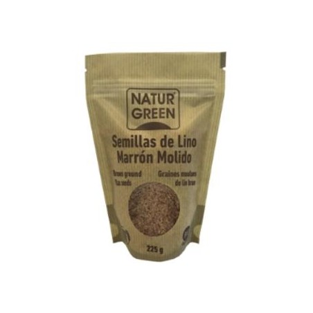 Graines de Lin Brun Moulues Bio Naturgreen