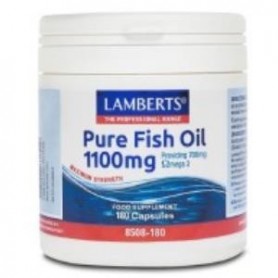 Aceite de Pescado Puro-Omega 3 Alta Potencia Lamberts
