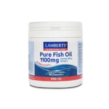 Aceite de Pescado Puro-Omega 3 Alta Potencia Lamberts