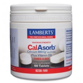 Calasorb Citrato de Calcio 800 mg. Lamberts