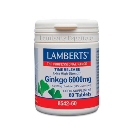 Ginkgo Biloba 6000 mg de Lamberts