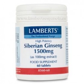 Ginseng Siberiano 1.500 mg. Lamberts
