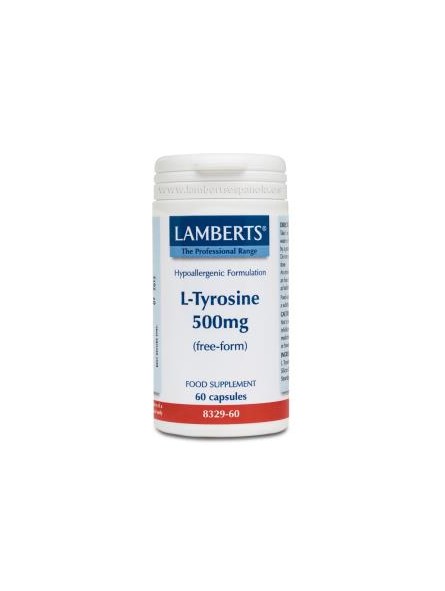 L-Tirosina 500 mg Lamberts