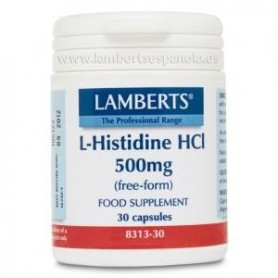 L-HISTIDINA HCl 500 mg. LAMBERTS
