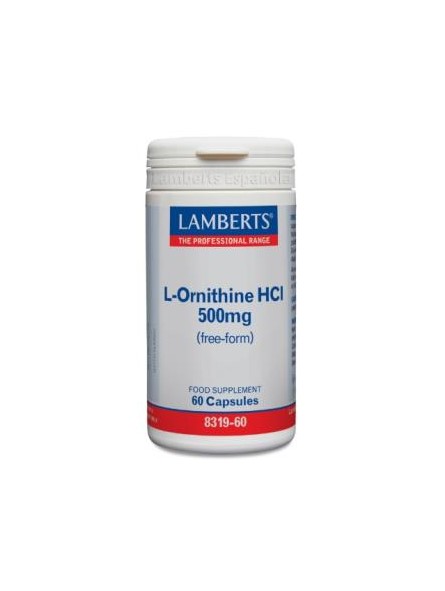 L-Ornitina HCl 500 mg Lamberts