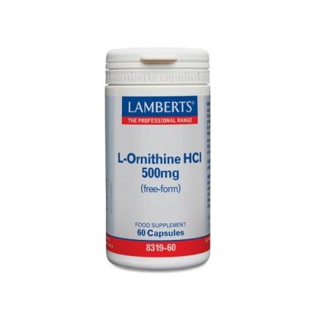 L-Ornitina HCl 500 mg Lamberts