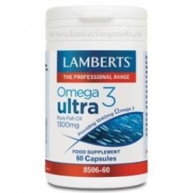 Omega 3 Ultra aceite de pescado puro 1300mg. Lamberts