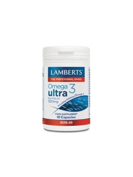 Omega 3 Ultra aceite de pescado puro 1300 mg Lamberts