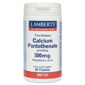 Pantotenato de Calcio 500 mg. Lamberts