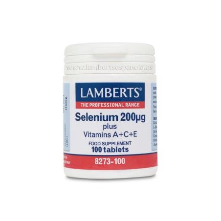 Selenio + Vitaminas A, C y E Lamberts